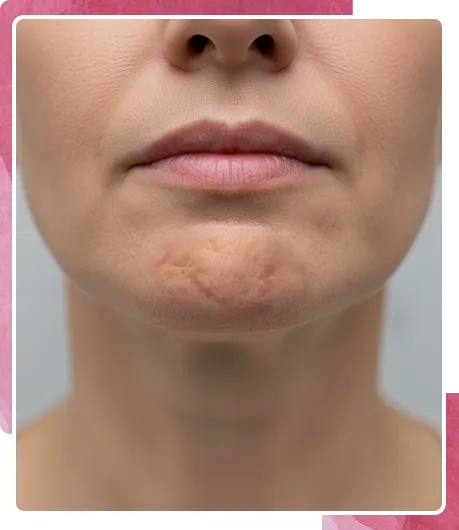 dimpled chin treatment