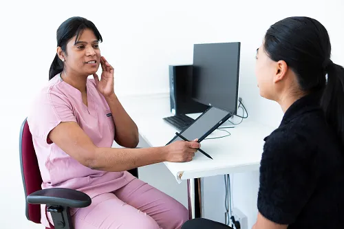 jawline fillers consultation in Chester