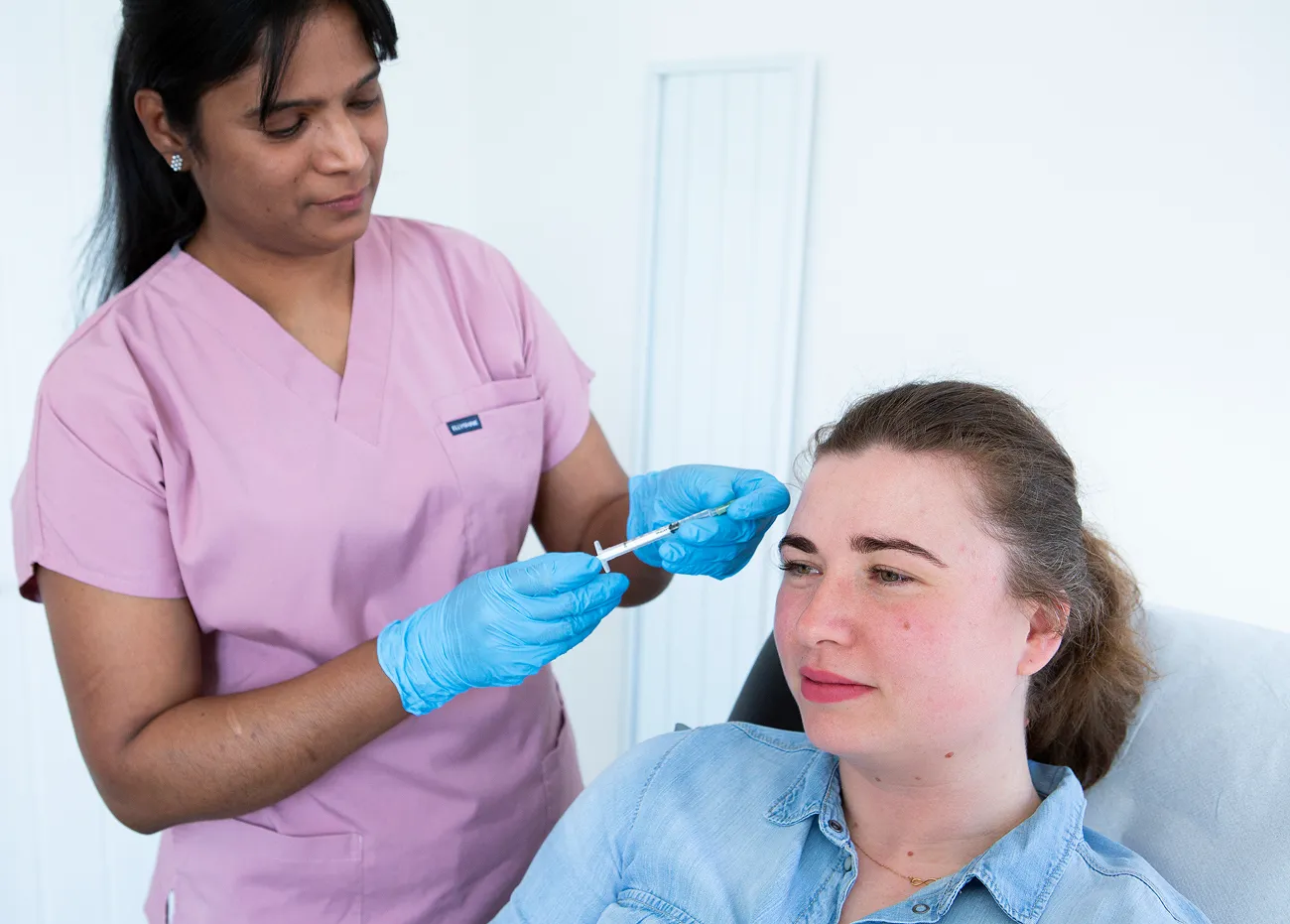 Lip augmentation treatment