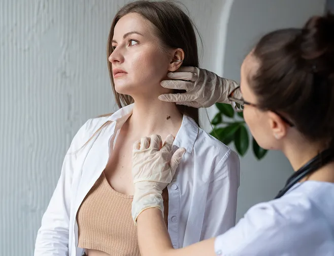 Neck Line Treatment